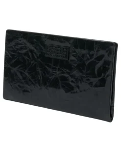 Women's Numeric Clutch Black Calfskin