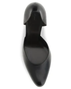 Women's Ornella Dorsay Pumps Black High Heel Shoes