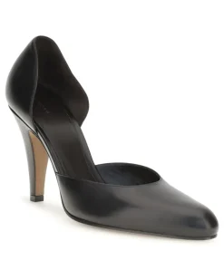 Women's Ornella Dorsay Pumps Black High Heel Shoes