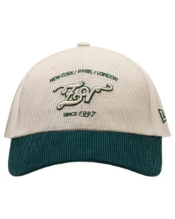 Women's Owht01162-100 Cotton Corduroy Baseball Cap White