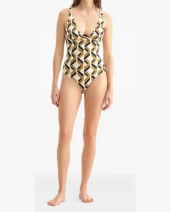 Women's Party Swimsuit Aw25 W Cream