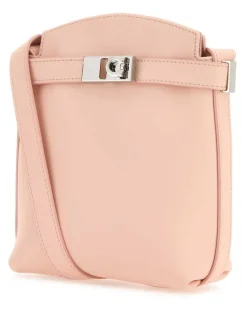 Women's Pastel Leather Gancini Phone Case Nylundpinknylundpinknylundpink Cover Accessory