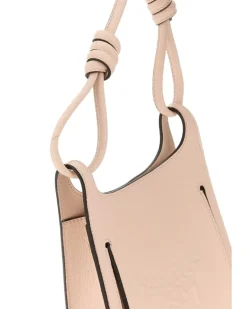 Women's Pastel Pink Leather Mini Himmel Hobo Crossbody Bag Peachblush Borse A Tracolla