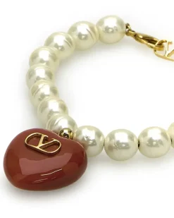 Women's Pearl Coeur Royal Bracelet Ororossocream Bracciali Bracelets Gold