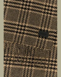 Women's Prince Scarf Black Silk Cashmere