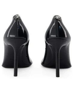 Women's Pvc Stiletto Black