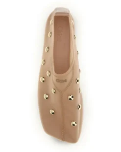 Women's Rita Ballerinas Blushy Beige Polyamide Flat Shoes