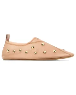 Women's Rita Ballet Flat Beige Nylon