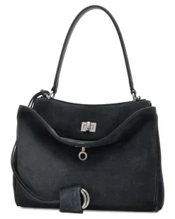 Women's Rodeo Top Handle Bag Gray Domesticated Calf