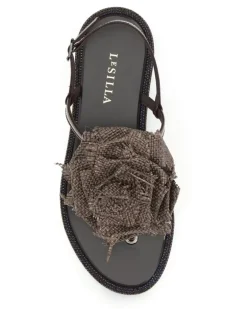 Women's Rose Sandals Fondente Calf Leather Bos Taurus Brown