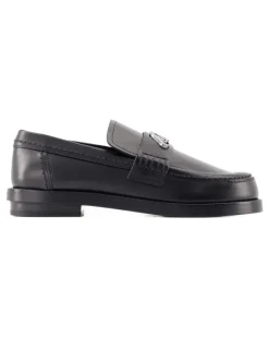 Women's Seal Loafer Black Calfskin