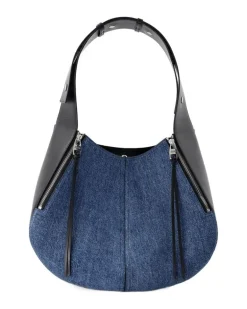 Women's Skull Hobo Blue Canvas