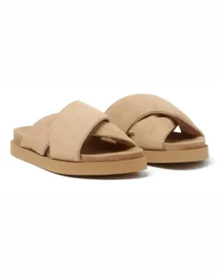 Women's Slides Ss26 W Beige
