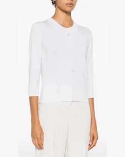 Women's Smbellished Top Aw25 W White