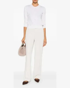 Women's Smbellished Top Aw25 W White