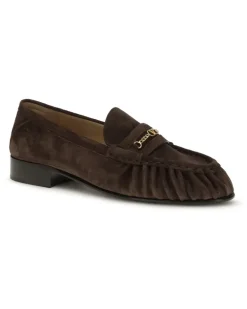 Women's Suede Loafers Testa Di Moro Brown