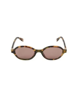 Women's Sunglasses Burgundy-Glossy Havana Plastic Eyewear - Burgundy/glossy Brown