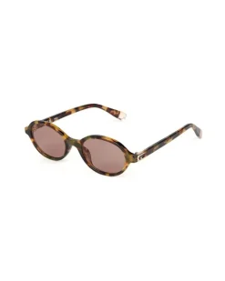 Women's Sunglasses Burgundy-Glossy Havana Plastic Eyewear - Burgundy/glossy Brown