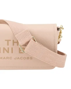 Women's The Mini Bag Shoulder Rose Calf Leather Bos Taurus Pink