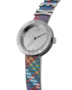 Women's The Rebel Tartan Quartz Watch Multiple Colors Accessories > Jewelry Silver