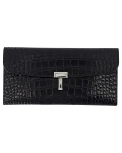 Women's T-Lock Coin Purse Black