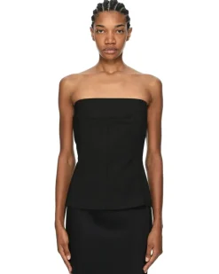 Women's Top Bustier Noir Black