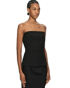 Women's Top Bustier Noir Black