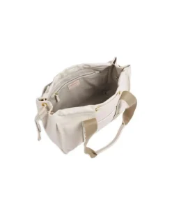 Women's Tote Bag Lambskin White Cow Leather - Tote-Bags