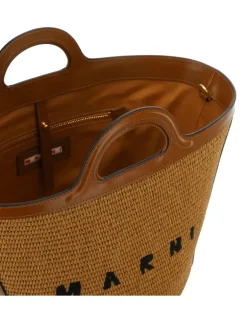 Women's Tropicalia Bucket Bag Raw Sienna Shoulder Brown