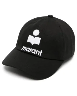 Women's Tyron Logo Baseball Cap Black Accessories > Beanies & Hats