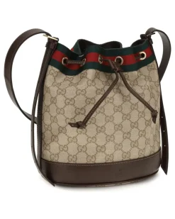 Women's Venice Mini Bucket Bag Vin.san.br-Dk.br-Vrv Cotton; Linen; Polyurethane Handbags Vin.san.br/dk.br/vrv Hand Beige