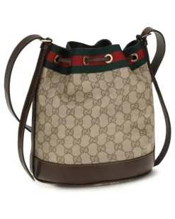 Women's Venice Mini Bucket Bag Vin.san.br-Dk.br-Vrv Cotton; Linen; Polyurethane Handbags Vin.san.br/dk.br/vrv Hand Beige