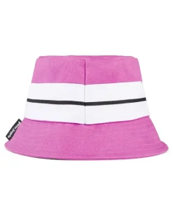 Women's Venice Track Logo Bucket Hat Purple Accessories > Beanies