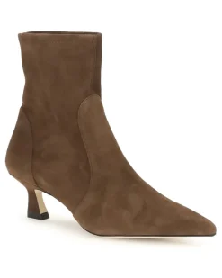 Women's Vinnie Ankle Boots Cigar Calf Leather Bos Taurus Brown