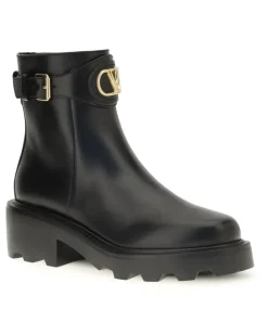 Women's Vlogo Signature Ankle Boots Nero Black