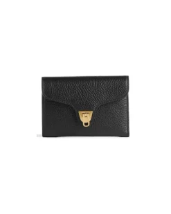 Women's Wallet Black Bovine Leather Bags