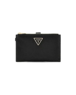 Women's Wallet Black Polyurethane Bags