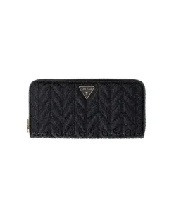 Women's Wallet Black Polyurethane Bags