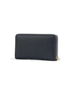 Women's Wallet Midnight Blue Cowhide Bags Navy