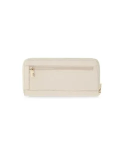 Women's Wallet Off White Polyurethane Bags