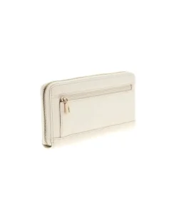 Women's Wallet Off White Polyurethane Bags