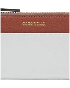 Women's Wallet Snow-Cogn-Black Cowhide Bags - Snow/cogn/black Multicolor