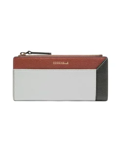 Women's Wallet Snow-Cogn-Black Cowhide Bags - Snow/cogn/black Multicolor