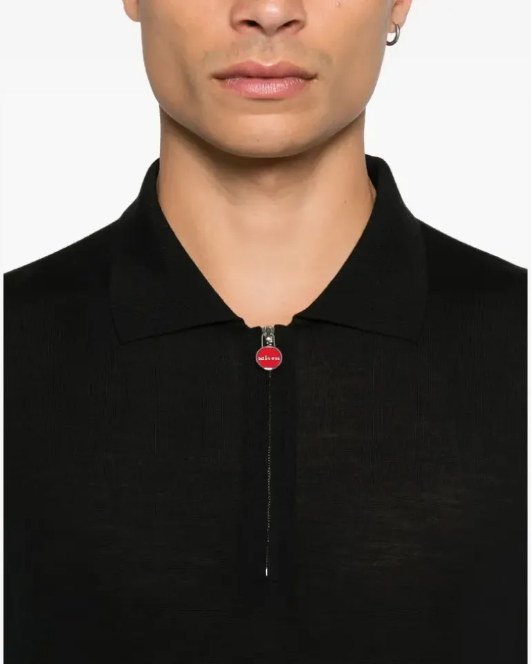 Women's Zip-Fastening Polo Shirt Aw25 M