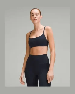 Wunder Train BH mit Racerback-Trägern Leichter Halt A/B-Cups für Frauen – Größe in True Navy