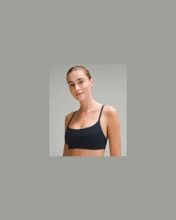 Wunder Train BH mit Racerback-Trägern Leichter Halt A/B-Cups für Frauen – Größe in True Navy