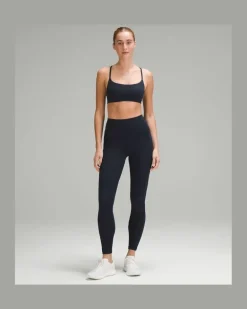 Wunder Train BH mit Racerback-Trägern Leichter Halt A/B-Cups für Frauen – Größe in True Navy