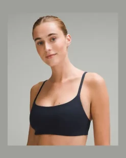 Wunder Train BH mit Racerback-Trägern Leichter Halt A/B-Cups für Frauen – Größe in True Navy