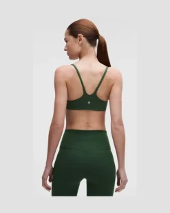 Wunder Train BH mit Racerback-Trägern Leichter Halt A/B-Cups für Frauen – Größe in Ivy Grove