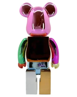x BAPE BE@RBRICK 25th Anniversary 400% Figur - Rosa